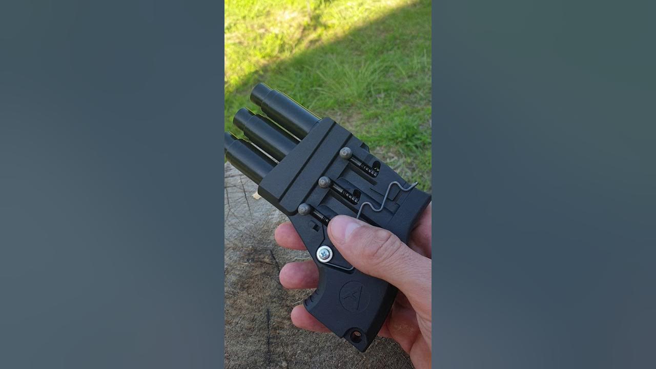 Стрельба из ПУ-3 (Пусковое устройство трехзарядное, 3 в 1) - YouTube