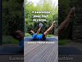 3 exercices de PILATES pour tout le corps ! #pilates #pilatesworkout