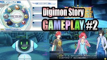 Digimon Story Cyber Sleuth GAMEPLAY #2 - Are we Hackers?!