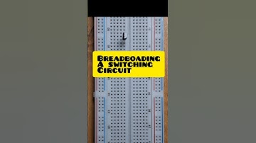Breadboarding a switching circuit#switchingcircuit#bjt#diyelectronics #electronics #breadboard#stm32