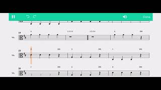 Open String Warmup (Viola)