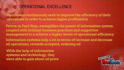 Operational excellence