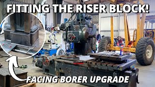 Fitting The Riser Block | K&W Facing Borer Upgrade | Part 3