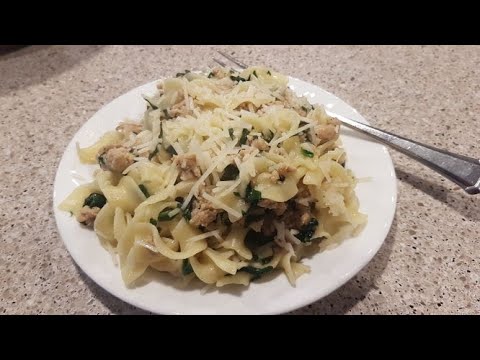 Italian Pasta Florentine