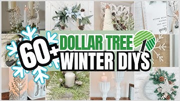 Top Winter Decor DIYs You HAVE to Try! ❄️ Dollar Tree Winter Decor on a BUDGET (Full Compilation)