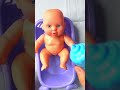 Cute Doll Playing in Water #doll#waterplay#kidsfun#cleanfun#cutetoys