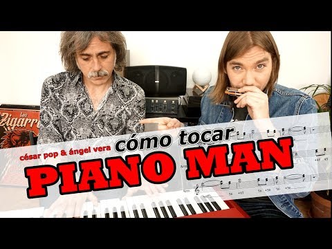 Video: ¿Qué armónica se usa en piano man?