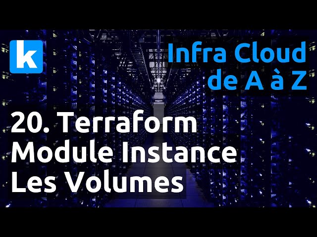 Infra de A à Z - 20. Terraform - Itérer les volumes openstack