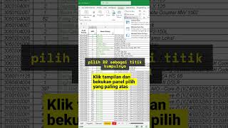 Ini dia cara agar tabel excel tetap terlihat  #excel #exceltips #belajar