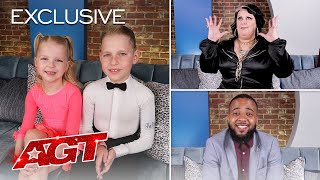 Ray Singleton Sarah Potenza And Michael Angelina Chat Agt Auditions - Americas Got Talent 2021