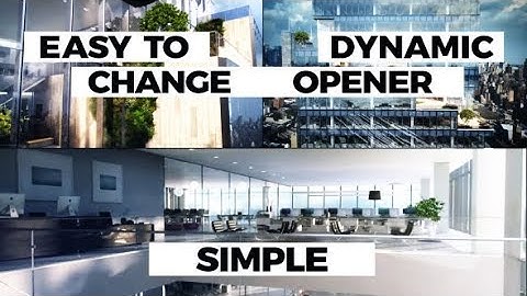 After Effects Template: Dynamic Promo Opener
