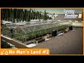 Building Greenhouses and Machine Shed - No Man's Land #2 Farming Simulator 19 Timelapse