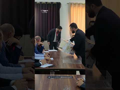 انتهاء الاقتراع في حرستا وبدء فرز أصوات مجلس الشعب