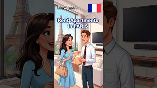 Real-Life French Conversation for Beginners | Rent Apartments in Paris #shorts