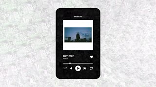 Keshi - summer (Clean Instrumental) [AI]