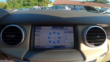 How to Find Points of Interest in Navigation in Land Rover Discovery IV ( 2010 – 2016 )