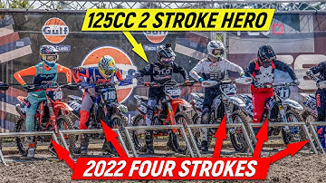15-Year-Old 125cc 2 Stroke Hero Races Pro National Championship vs 4 Strokes at Iconic Track!