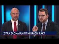 Kolovratník: Migrační pakt? Jsem rád, že jsme tak křičeli. Skopeček se nevěřícně smál