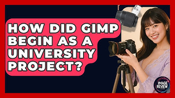 How Did GIMP Begin As A University Project? - Image Review Studio