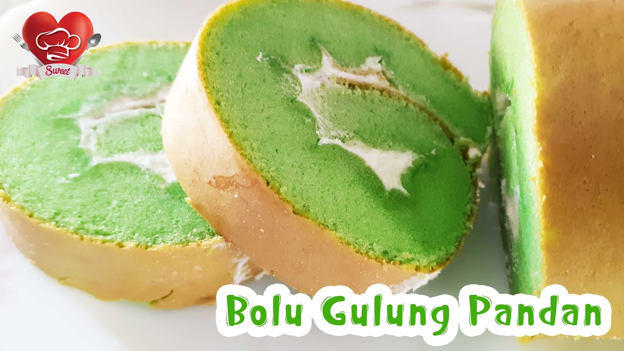 Bolu Pandan Panggang 4 Telur Ukuran Gelas : Bolu Pandan Panggang 4