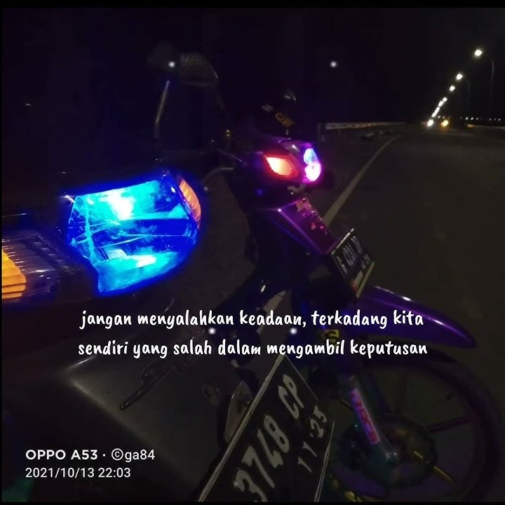 Story kata-kata bijak Supra Bapak Std!!!