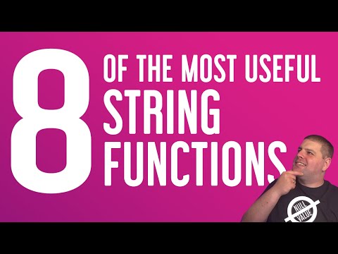 8 MOST USEFUL String Functions | Writing SQL