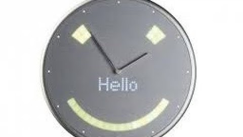 Techno Smart City - Glance Clock Technology