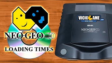 💿 Neo Geo CD Loading Times