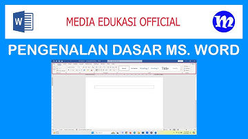 Pengenalan Dasar Ms. Word