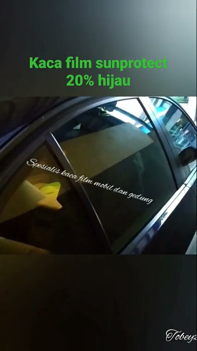 kaca film sunprotect 20% hijau #kacafilm #bmw #bmwe90  #cahyaginanjar14