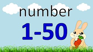 นับเลข 1-50 ภาษาอังกฤษ | Number 1-50 | Learn and song