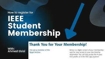 IEEE Registration Guide | Step-by-Step Tutorial