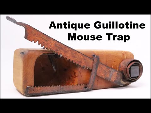 Guillotine Mouse Trap. How To Build An Antique Style Mouse Trap. Mousetrap Monday