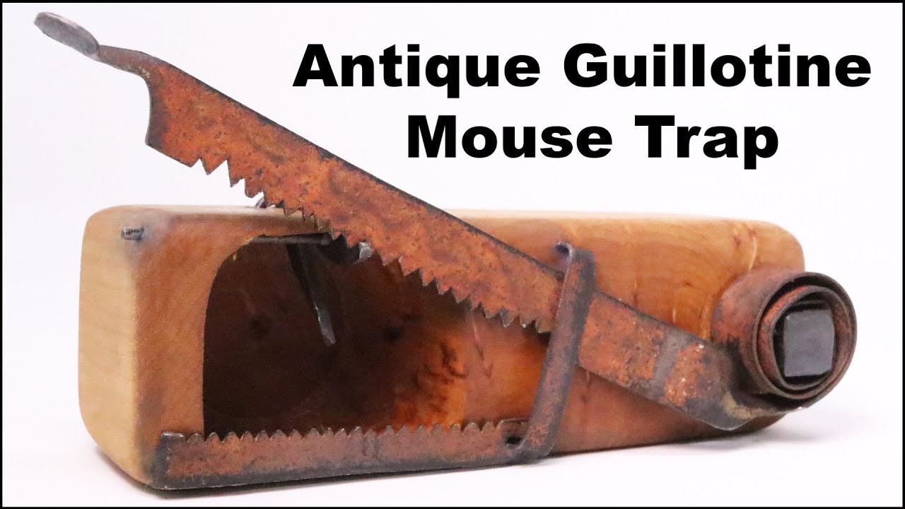 Guillotine Mouse Trap. How To Build An Antique Style Mouse Trap