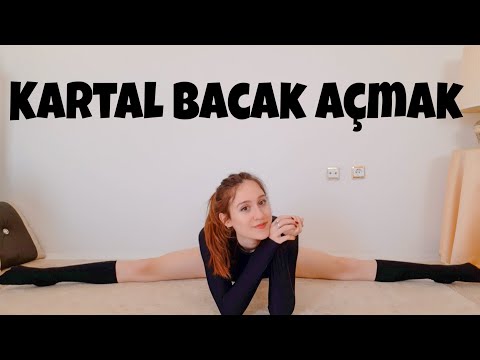 Bacakları yana tam açma | Kartal bacak nasıl açılır? | 5 dakikada esneklik