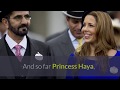 Princess Haya with boyfriend bodyguard and in court battle
