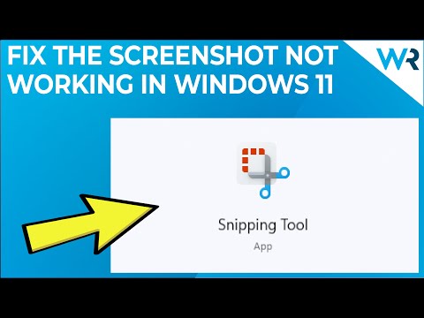 Video: Warum funktioniert das Snipping-Tool nicht?