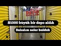 $1500 büyük depo aldık Bakalım neler bulduk