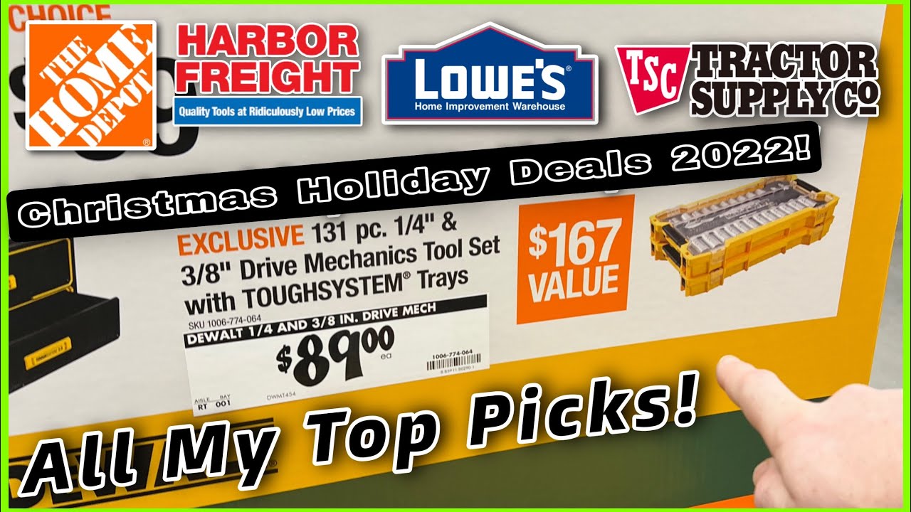 All My Top Black Friday & Holiday Picks Home Depot Tractor Supply