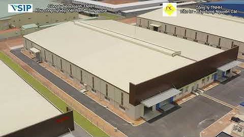 THIẾT KẾ VÀ THI CÔNG NHÀ XƯỞNG XÂY SẴN TẠI LÔ ĐẤT 231 KHU CÔNG NGHIỆP VSIP II-A, TỈNH BÌNH DƯƠNG