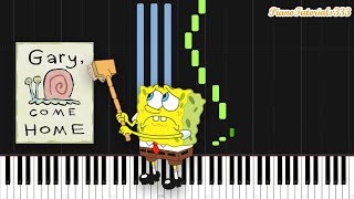 Gary Come Home (from SpongeBob SquarePants) [Piano Tutorial]