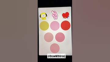 Guess Characters?? Colour Mixing 😍 #procreate #colourmixing #colormixing #emojimix #emojimixing