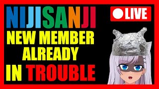 [VTUBER NEWS]  Nijisanji New Member already in Trouble