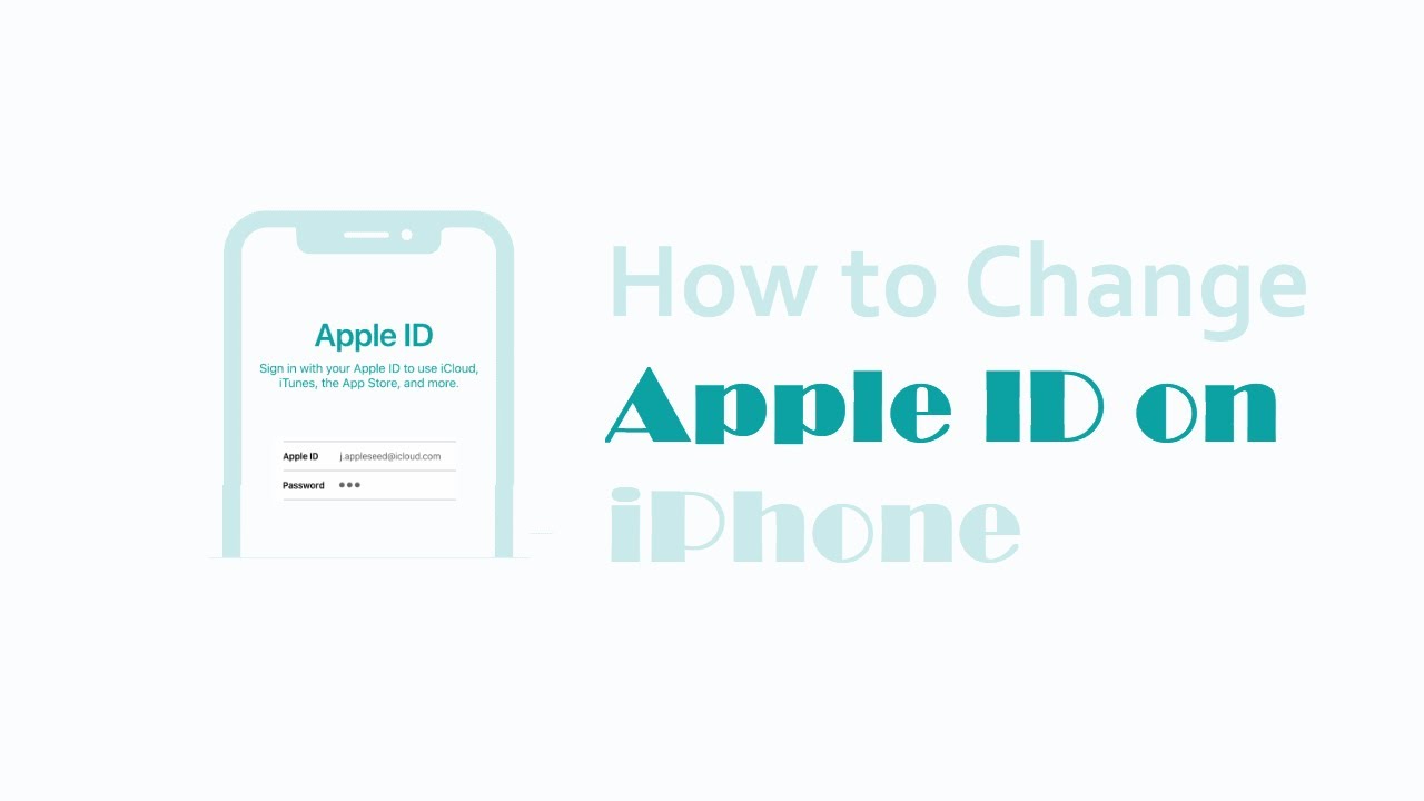How To Change Apple ID Password On IPhone YouTube