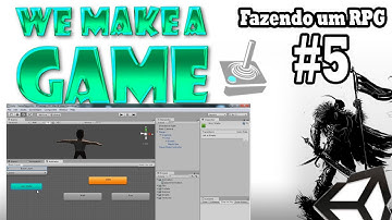 Criando um RPG na UNITY - #5 - Animação e Personagem.