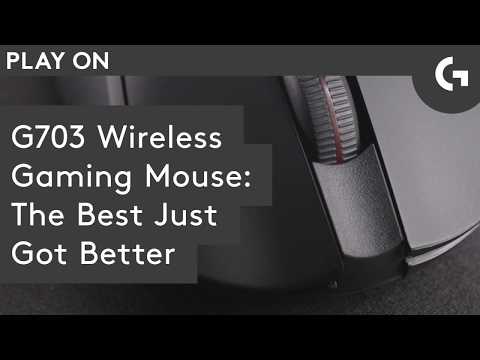 G703 LIGHTSPEED Wireless Gaming Mouse w/ HERO Sensor: Play Advanced