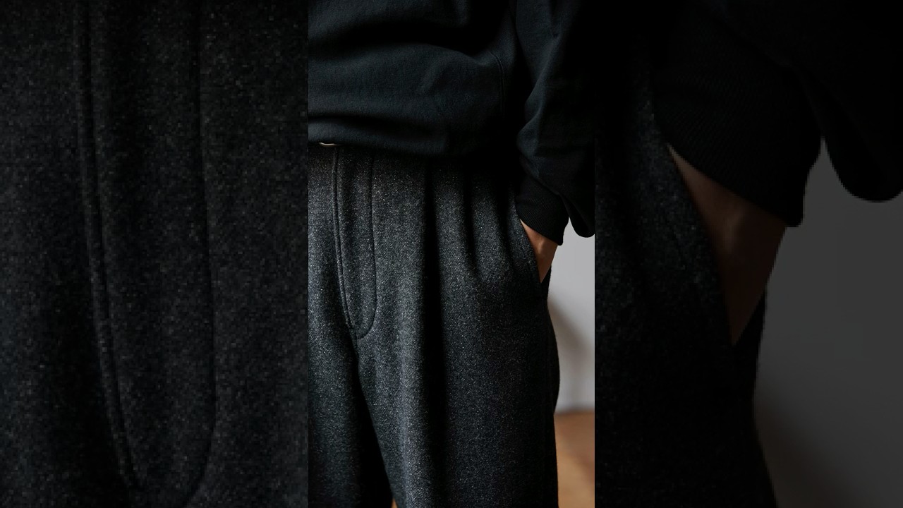 Wool Silk Nep Tweed Trousers - Schuray