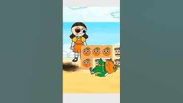 Help U Dun Din Win Squid Game Maze Challenge! | Sprunki Animation #sprunki #animation #shorts