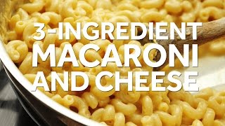 How to Make 3Ingredient Stovetop Macaroni and Cheese