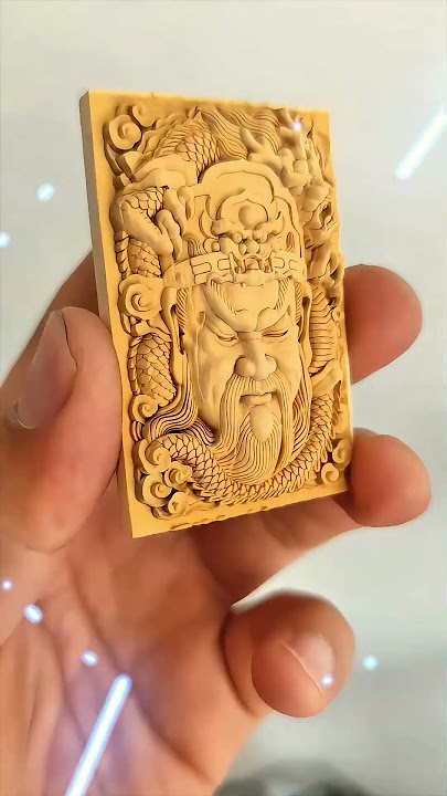 Wu Sheng Guan Yu #later #guanyue #Wood carving
